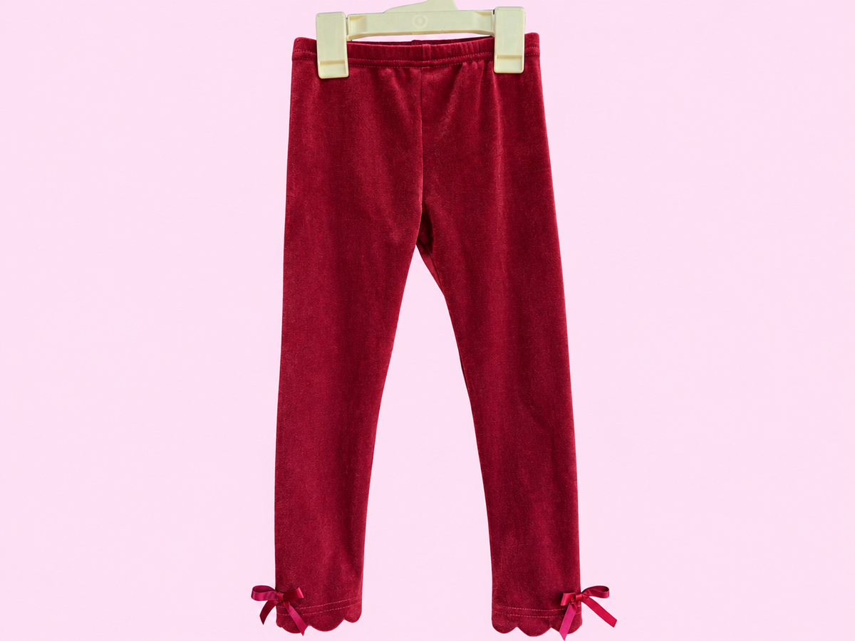 Cranberry Leggings- Girls