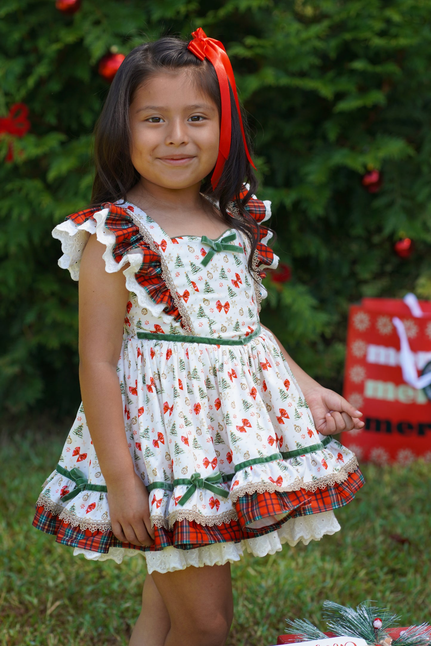 Sleigh Belle Pinafore PRE ORDER