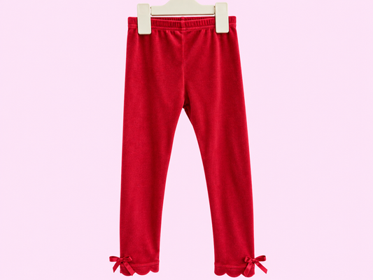Poinsettia Leggings