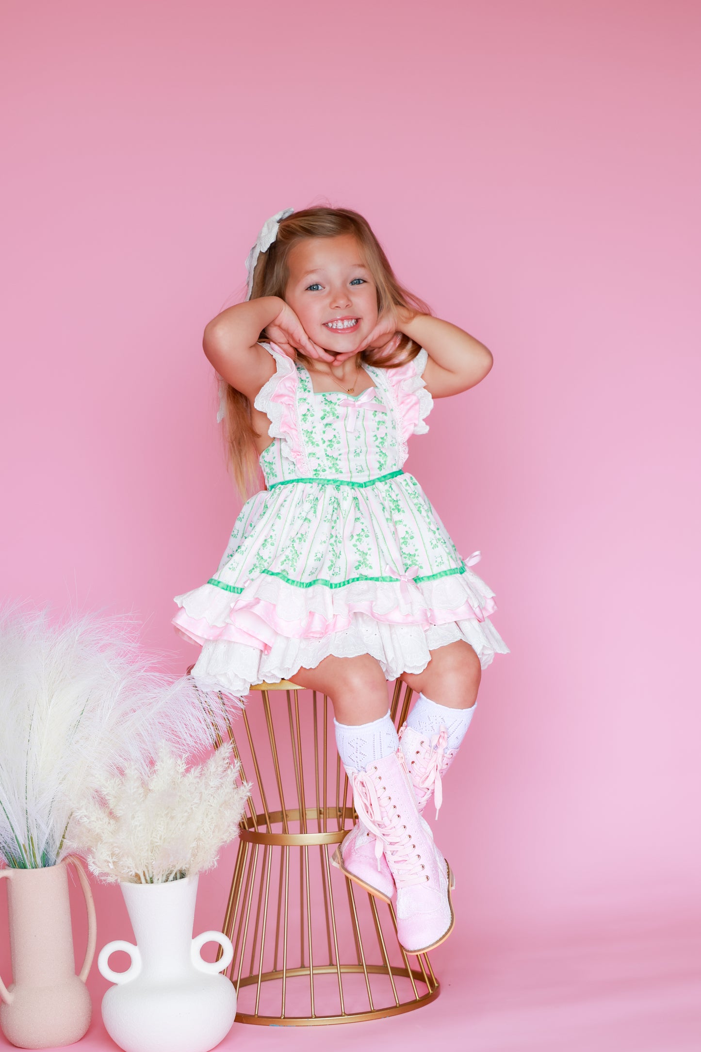 Elisabetta Garden Party Pinafore