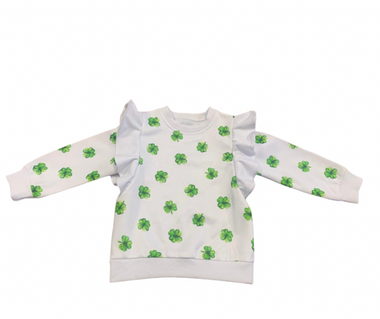 Lucky Meadow flutter sweater