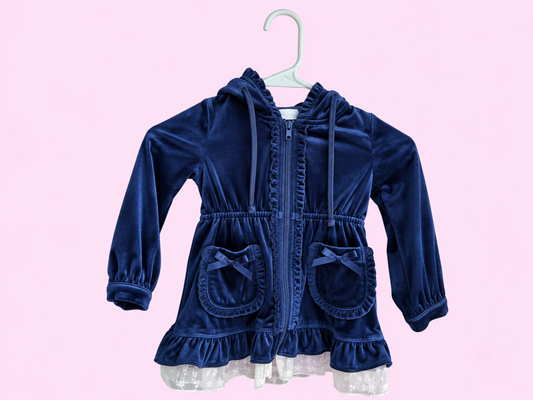 Navy Cardigan- Girls