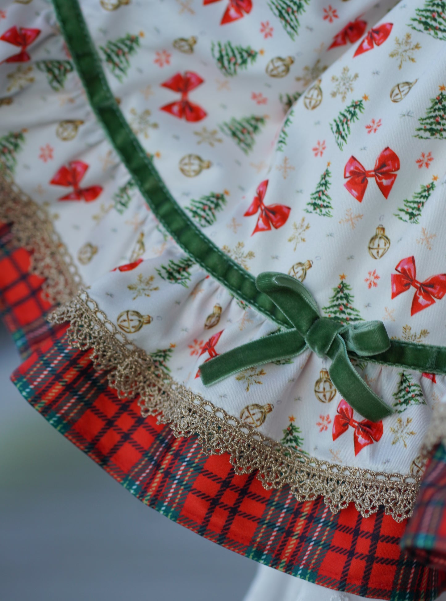 Sleigh Belle Pinafore PRE ORDER