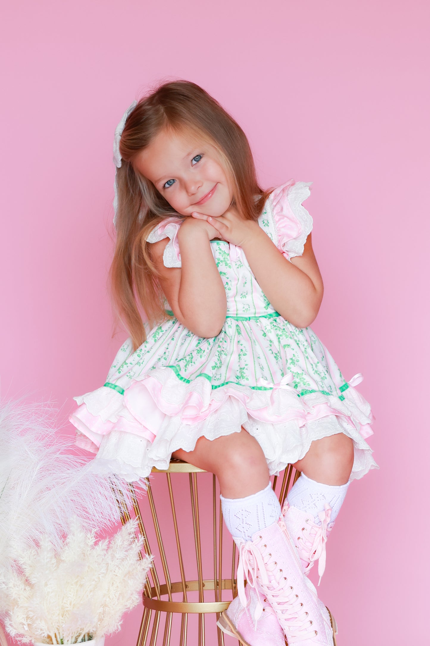 Elisabetta Garden Party Pinafore