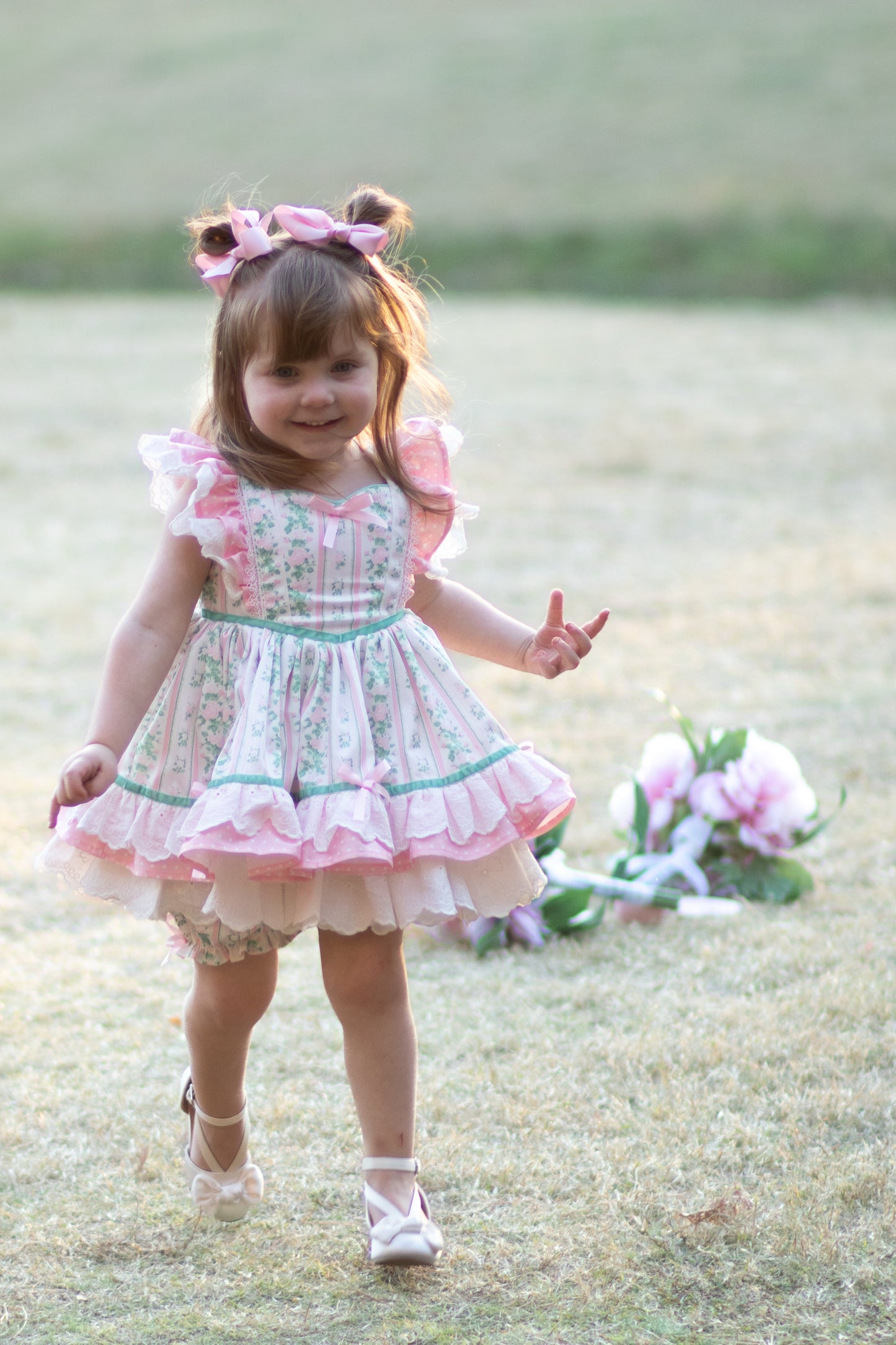 Elisabetta Garden Party Pinafore