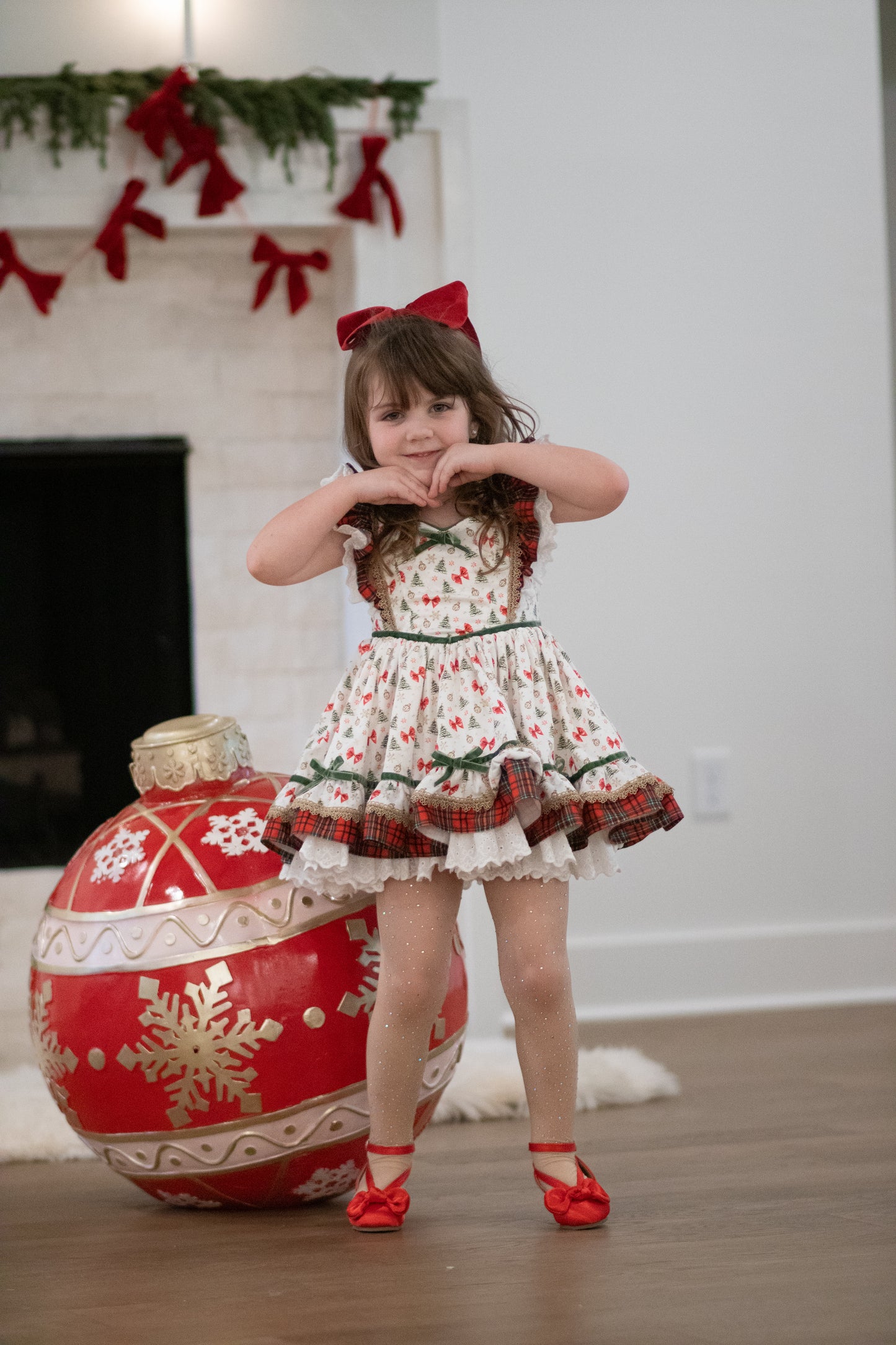 Sleigh Belle Pinafore PRE ORDER