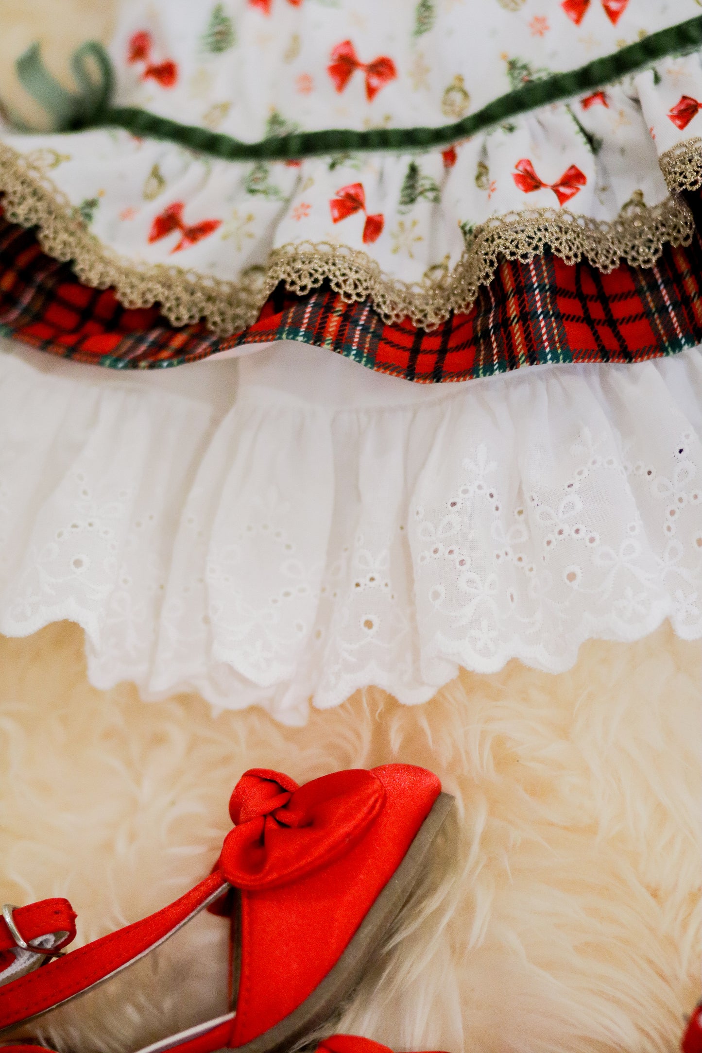 Sleigh Belle Pinafore PRE ORDER
